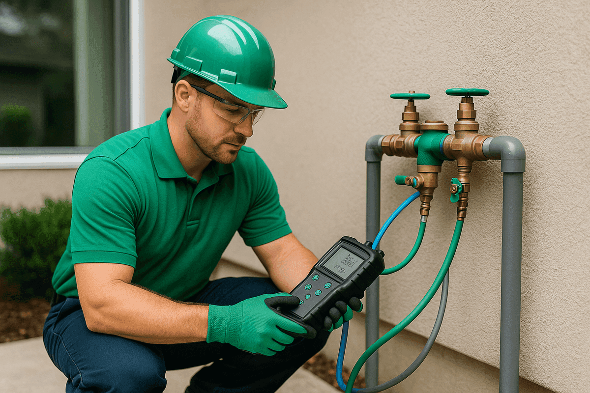 Backflow Testing service by A.C.T. Plumbing