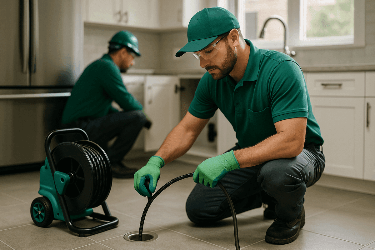 Drain Cleaning service by A.C.T. Plumbing