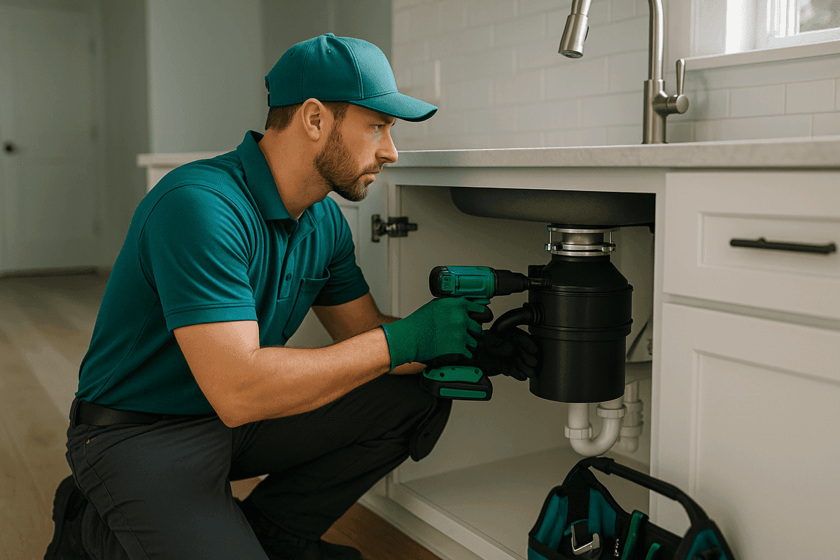 Garbage Disposal Repair service by A.C.T. Plumbing