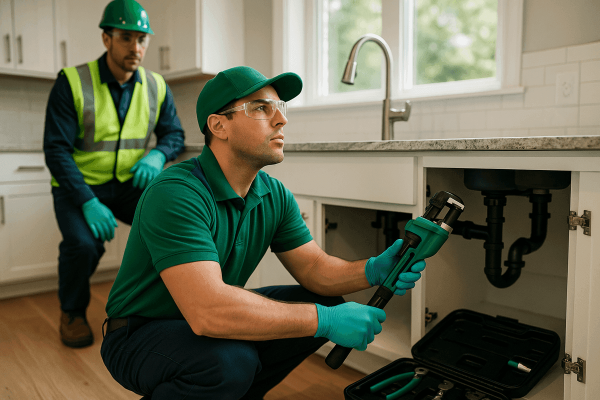 Kitchen Plumbing service by A.C.T. Plumbing