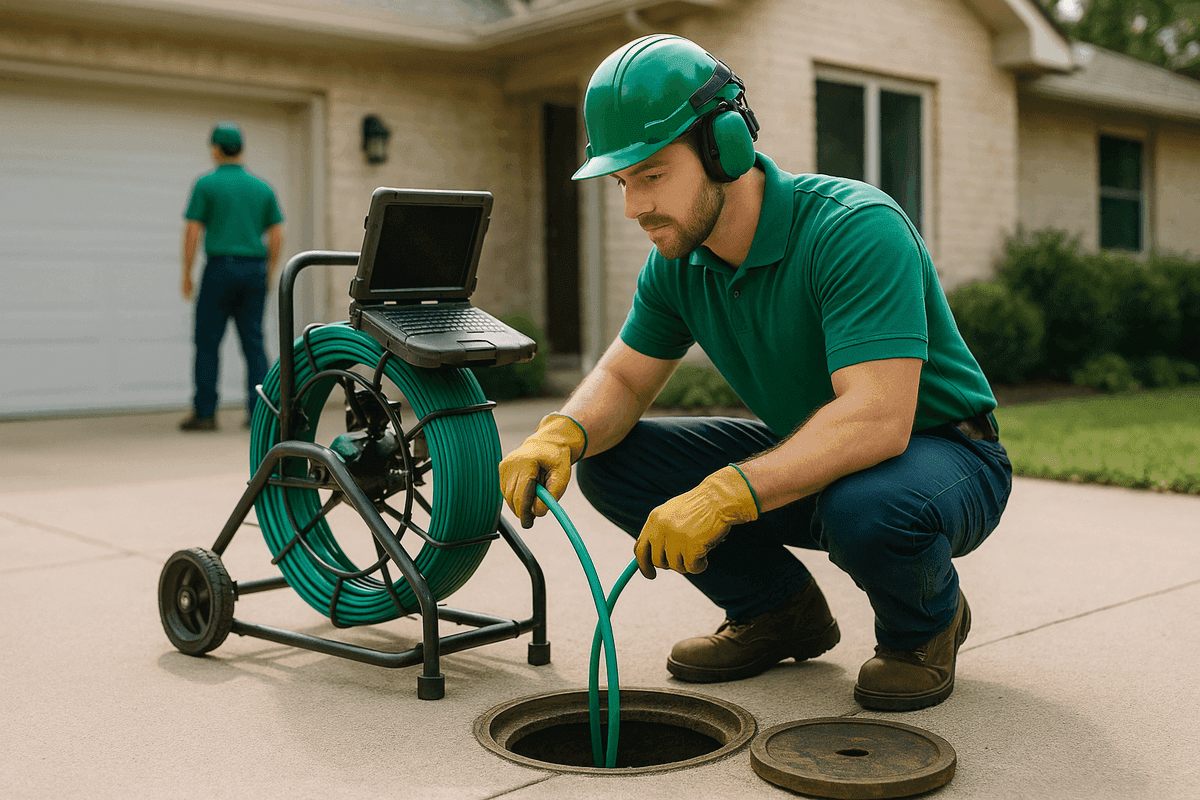 Sewer Line Inspection service by A.C.T. Plumbing